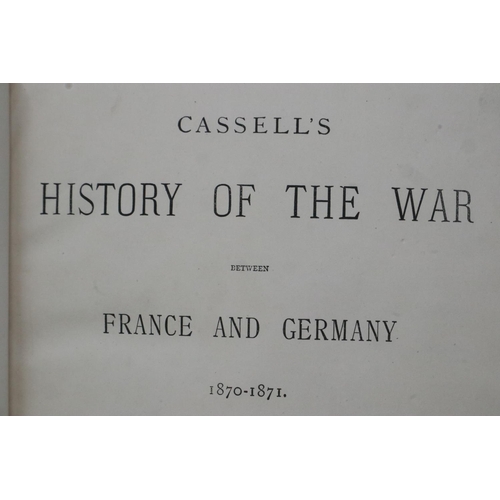 2102 - History of the war between France and Germany 1870-1871, two volumes, published by Cassell, Petter a... 