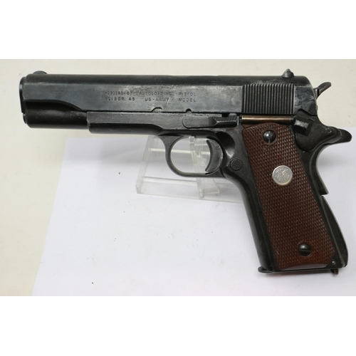 2131 - RMI model M1911 -67 replica 1911, full moving parts, boxed. UK P&P Group 2 (£20+VAT for the first lo... 