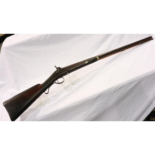 2137 - Thomas Irwin Enniskillen 19th century 12 gauge shotgun with ram rod. UK P&P Group 3 (£30+VAT for the... 