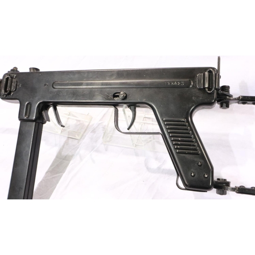 2138 - Madsen SMG, full working bolt, numbered 113213, with deactivation certificate. This model as used by... 