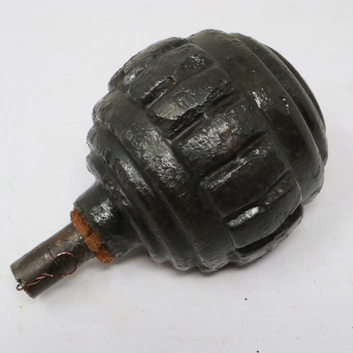 2139 - Cutaway Imperial German 9 5 pattern Kugal grenade. UK P&P Group 1 (£16+VAT for the first lot and £2+... 