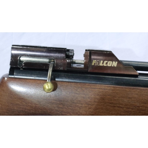 2017A - Falcon SWP 3000psi .22 cal air rifle with silencer. UK P&P Group 3 (£30+VAT for the first lot and £8... 