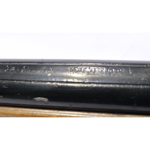 2038 - BSA Meteor .22 cal air rifle with gun slip. UK P&P Group 3 (£30+VAT for the first lot and £8+VAT for... 