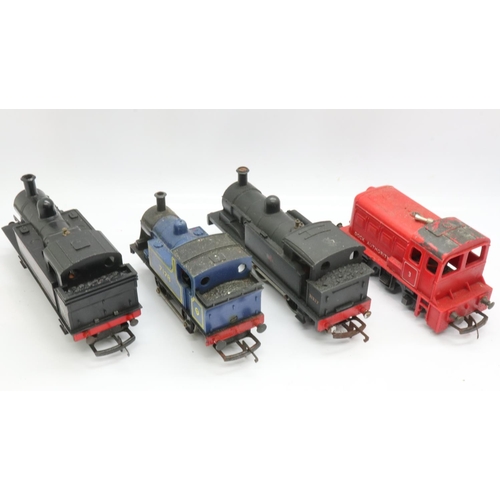 149 - Four die cast electric trains. UK P&P Group 1 (£16+VAT for the first lot and £2+VAT for subsequent l... 