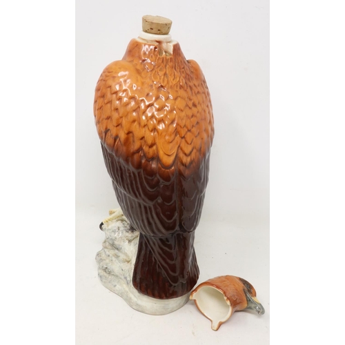 198 - Beswick Golden Eagle decanter, no cracks or chips, H: 31 cm. UK P&P Group 2 (£20+VAT for the first l... 