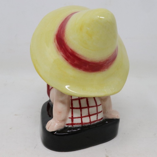 225 - Lorna Bailey Sunshine Girl 1/1 colourway, no cracks or chips, H: 10 cm. UK P&P Group 1 (£16+VAT for ... 