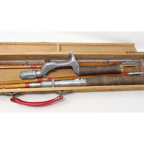 2010A - TFR collapsible fishing rod and reel. UK P&P Group 2 (£20+VAT for the first lot and £4+VAT for subse... 