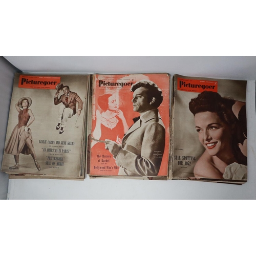 310 - Quantity of Picturegoer magazines, 1951-1954 (41). UK P&P Group 2 (£20+VAT for the first lot and £4+... 