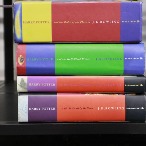 320 - Four hardback Harry Potter books, including three first editions, from what we can tell by the numbe... 