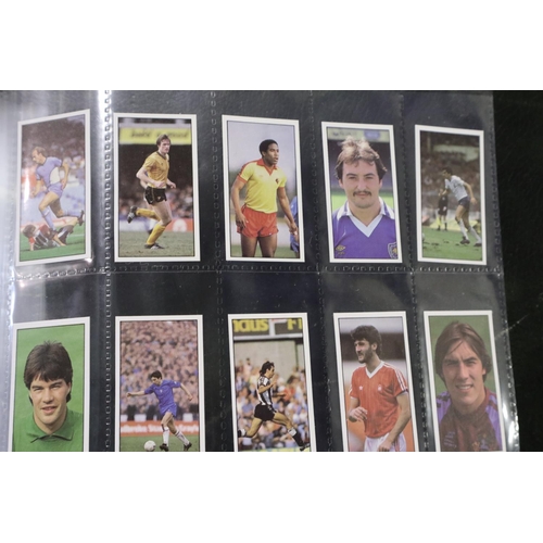 357 - Two full sets of 50 Bassett football cards. UK P&P Group 1 (£16+VAT for the first lot and £2+VAT for... 