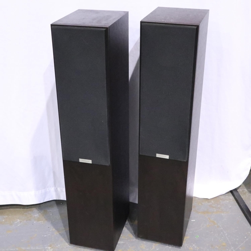 380 - Pair of Tannoy Mercury V4 200W floor standing speakers. Not available for in-house P&P