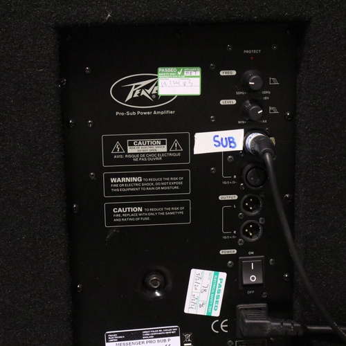 381 - Peavey Pro-Sub Power amplifier. Not available for in-house P&P