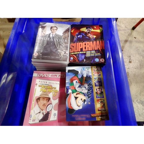 1512A - Box of DVD boxsets. Not available for in-house P&P