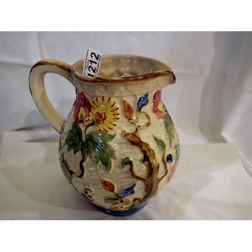 1212 - Radford Ewer/jug. Not available for in-house P&P