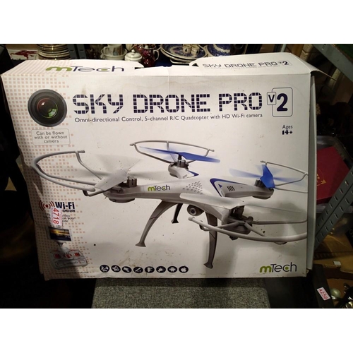 1356 - Mtech Skydrone Pro V2 with controller. Not available for in-house P&P