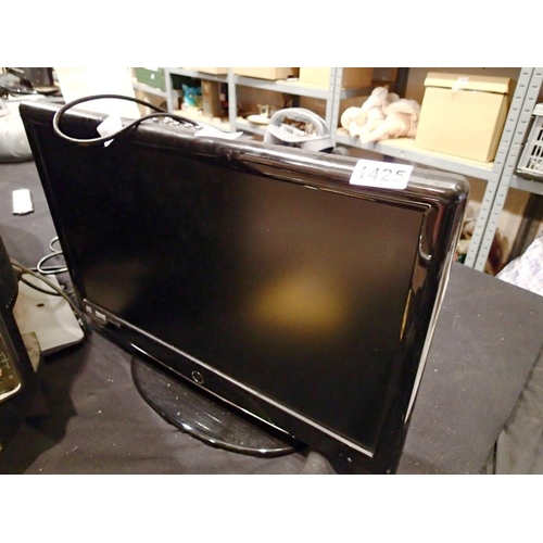 1425 - Digitex CTF2271 22 inch television, no remote.All electrical items in this lot have been PAT tested ... 