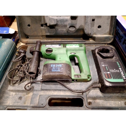 1663 - Hitachi 24V drill. All electrical items in this lot have been PAT tested for safety and have passed.... 