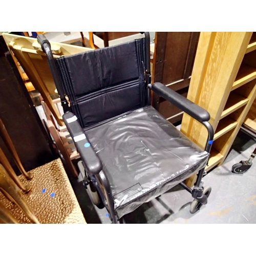 1559 - Swallow carer propelled wheelchair. Not available for in-house P&P