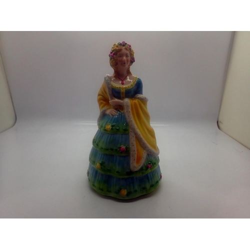 277 - Goss Lady Betty figurine, no chips or cracks, H: 17 cm. UK P&P Group 1 (£16+VAT for the first lot an... 