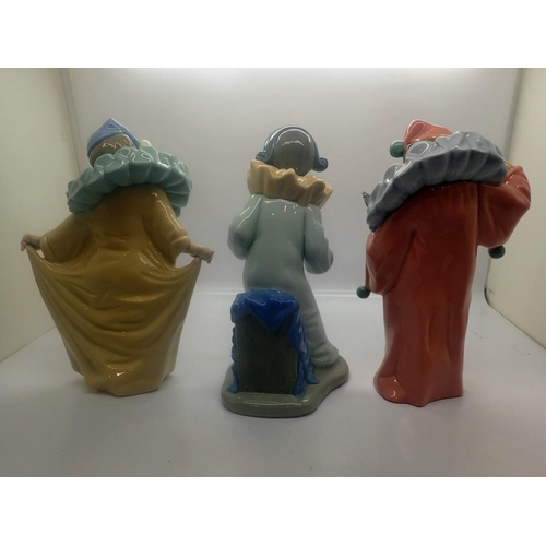 279 - Three Nao figures, no chips or cracks, largest H: 18 cm, all boxed. UK P&P Group 2 (£20+VAT for the ... 