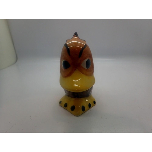 283 - Lorna Bailey duck, Quackers, no cracks or chips, H: 90 mm. UK P&P Group 1 (£16+VAT for the first lot... 