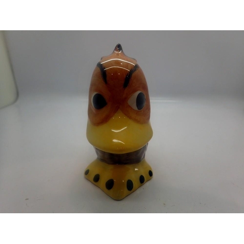 283 - Lorna Bailey duck, Quackers, no cracks or chips, H: 90 mm. UK P&P Group 1 (£16+VAT for the first lot... 