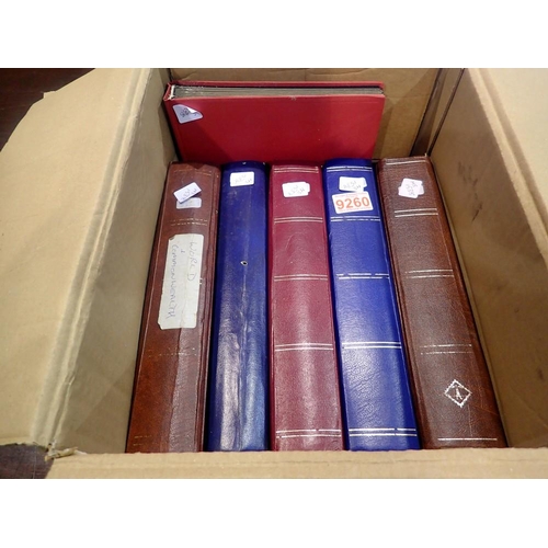 Six stock books of stamps. UK P&P Group 3 (£30+VAT for the first lot ...