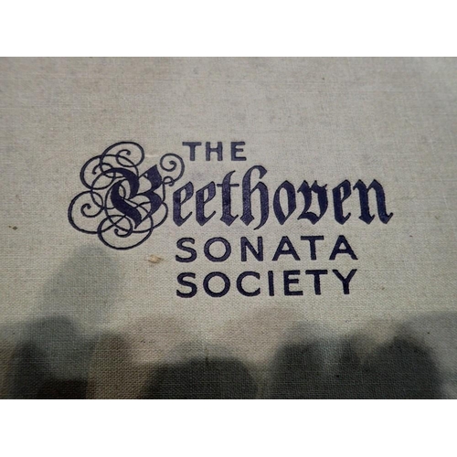 474 - Beethoven Sonata Society album of seven 78 speed records. UK P&P Group 2 (£20+VAT for the first lot ... 