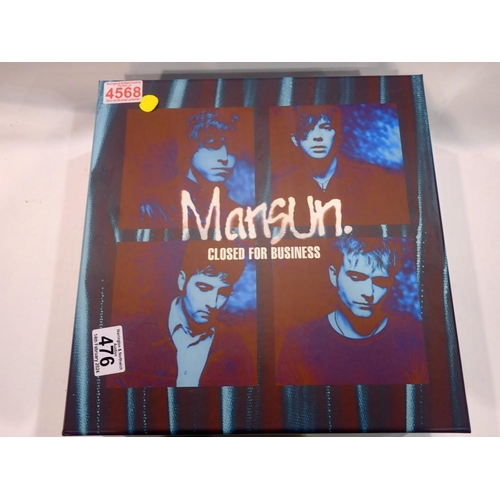 476 - Rare Mansun CD box set and box. UK P&P Group 3 (£30+VAT for the first lot and £8+VAT for subsequent ... 