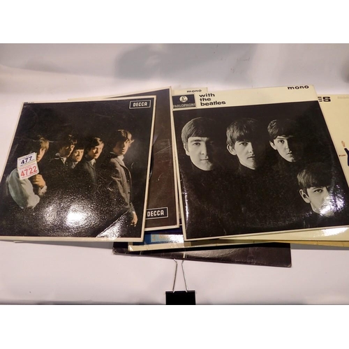 477 - Ten albums to include Elvis, The Rolling Stones, The Beatles etc. UK P&P Group 3 (£30+VAT for the fi... 