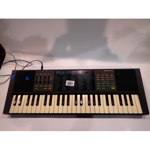 501 - Yamaha Portasound Voice Bank PSS-270 keyboard. Not available for in-house P&P