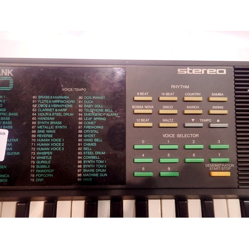 501 - Yamaha Portasound Voice Bank PSS-270 keyboard. Not available for in-house P&P