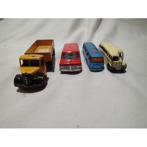 2228 - Four Dinky diecast vehicles including Viceroy 37 coach. UK P&P Group 1 (£16+VAT for the first lot an... 