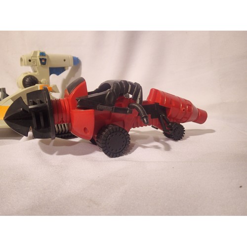 2241 - Thundercats vintage LJN vehicles, nose diver, Thunderclaw, Hovercraft and Skycutter, unchecked for c... 