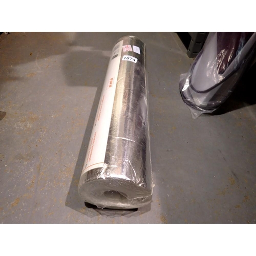 1874 - 2.5M sq insulation foil, sealed. Not available for in-house P&P