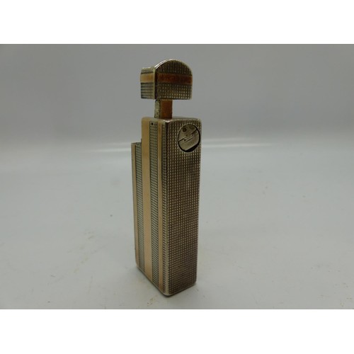 229 - Dunhill gold plated lighter, boxed. UK P&P Group 1 (£16+VAT for the first lot and £2+VAT for subsequ... 