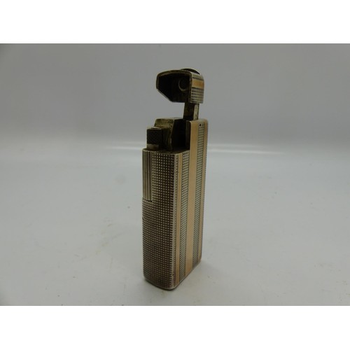 229 - Dunhill gold plated lighter, boxed. UK P&P Group 1 (£16+VAT for the first lot and £2+VAT for subsequ... 