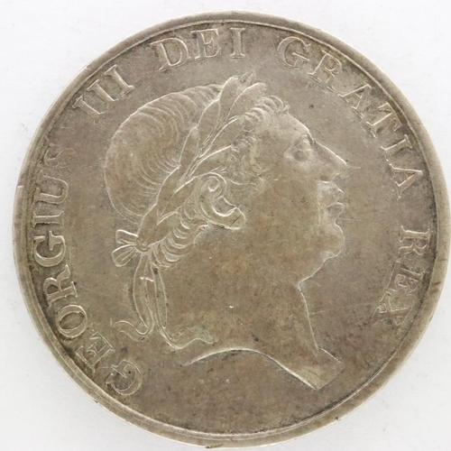 2085A - 1812 silver three shilling Bank Token of George III, high grade. P&P Group 0 (£5+VAT for the first l... 