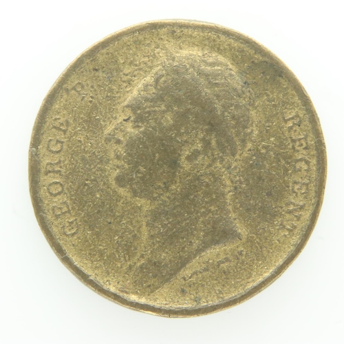 2032 - 1815 - Wellington at Waterloo gold plated medal - gF grade. UK P&P Group 0 (£6+VAT for the first lot... 