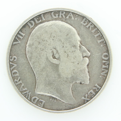 2045 - 1910 - Silver shilling of Edward VII - Avf. UK P&P Group 0 (£6+VAT for the first lot and £1+VAT for ... 