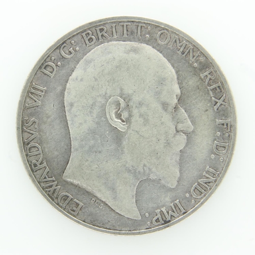 2055 - 1908 silver florin of Edward VII. UK P&P Group 0 (£6+VAT for the first lot and £1+VAT for subsequent... 