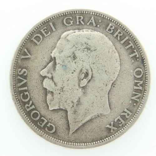 2059 - 1914 silver Half crown of George V - F grade. UK P&P Group 0 (£6+VAT for the first lot and £1+VAT fo... 