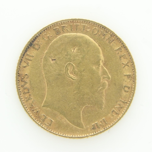 2074 - 1910 gold half sovereign of George V. UK P&P Group 0 (£6+VAT for the first lot and £1+VAT for subseq... 