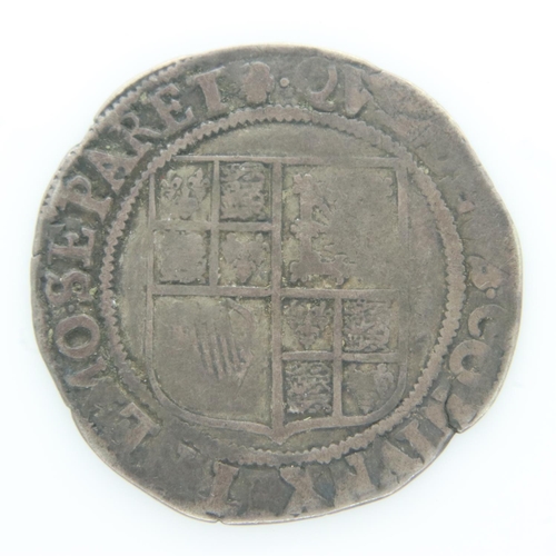 2083 - 1620 hammered silver shilling of James I, 6th bust full flan, aVF. UK P&P Group 0 (£6+VAT for the fi... 