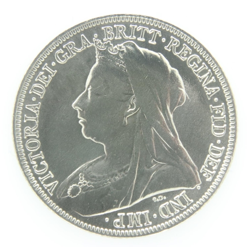 2118 - 1896 silver shilling of Queen Victoria - gVF grade. UK P&P Group 0 (£6+VAT for the first lot and £1+... 