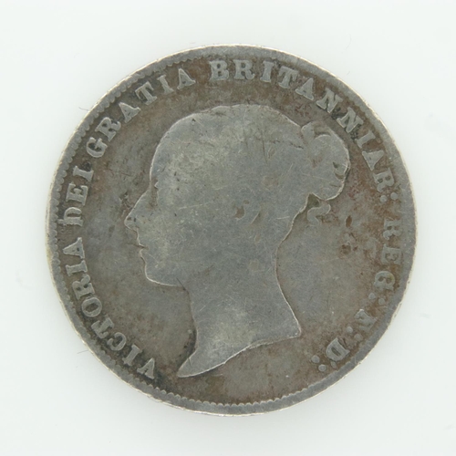 2148 - 1866 silver sixpence of Queen Victoria . UK P&P Group 0 (£6+VAT for the first lot and £1+VAT for sub... 