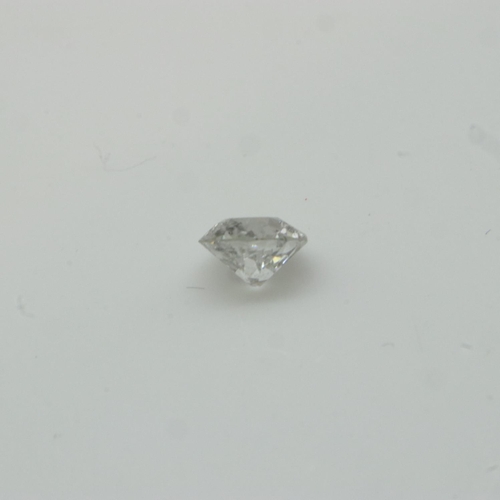 25 - 0.55ct loose Diamond, round cut. UK P&P Group 1 (£16+VAT for the first lot and £2+VAT for subsequent... 