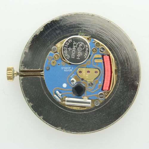 115 - BUECHE GIROD: quartz wristwatch movement. UK P&P Group 0 (£6+VAT for the first lot and £1+VAT for su... 