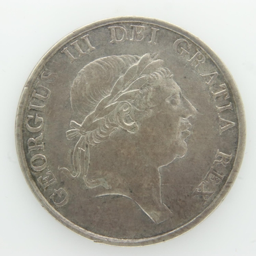 2085A - 1812 silver three shilling Bank Token of George III, high grade. P&P Group 0 (£5+VAT for the first l... 