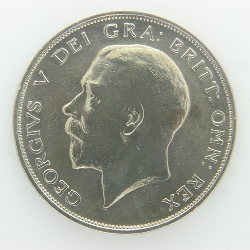 2101A - 1911 silver half crown of George V - gF grade. UK P&P Group 0 (£6+VAT for the first lot and £1+VAT f... 